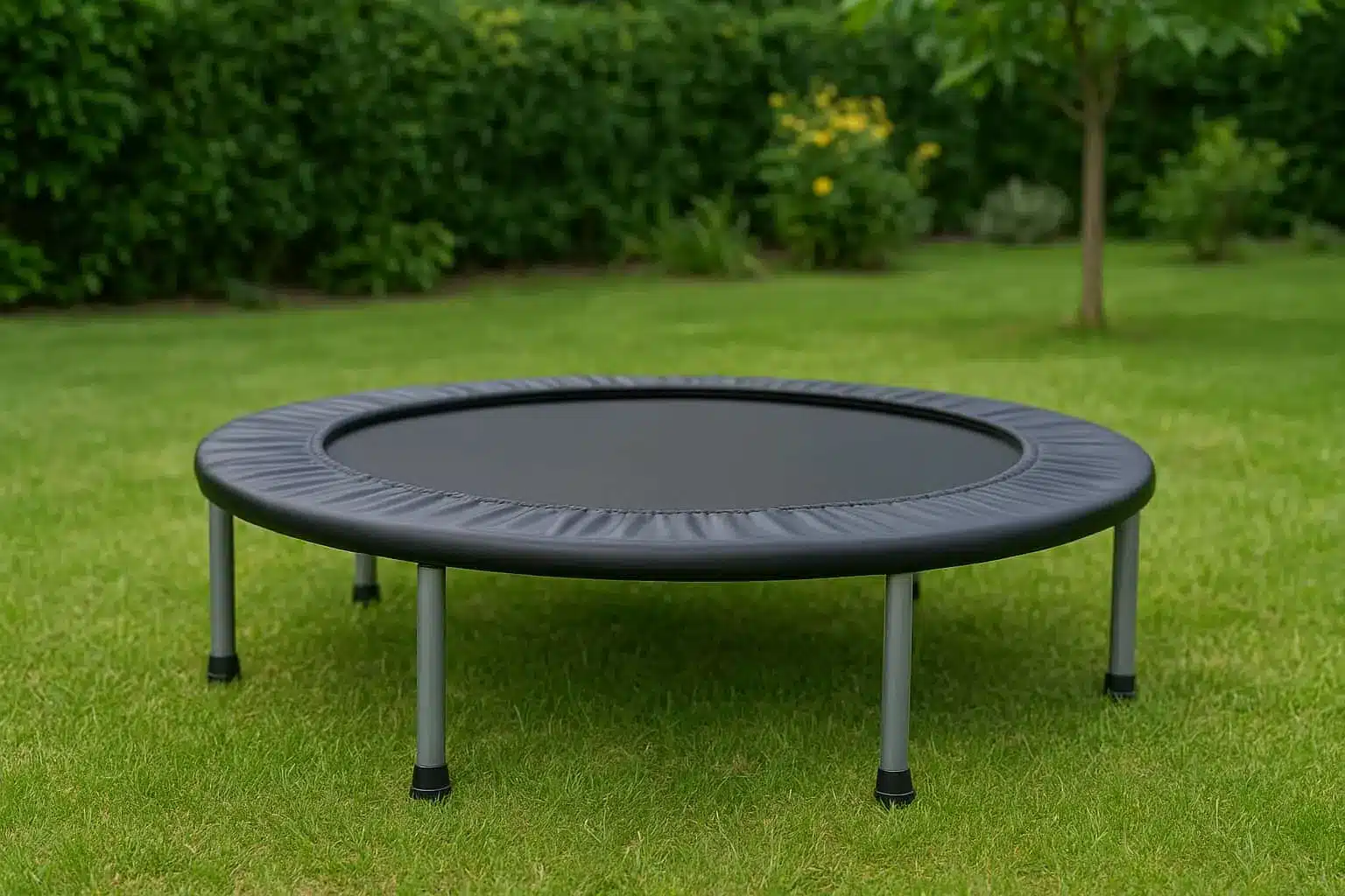 Rebounder in a garden Rebounder in a garden