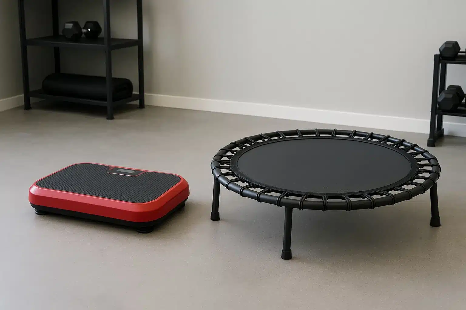 Vibration Plate vs. Rebounder Vibration Plate vs. Rebounder comparison