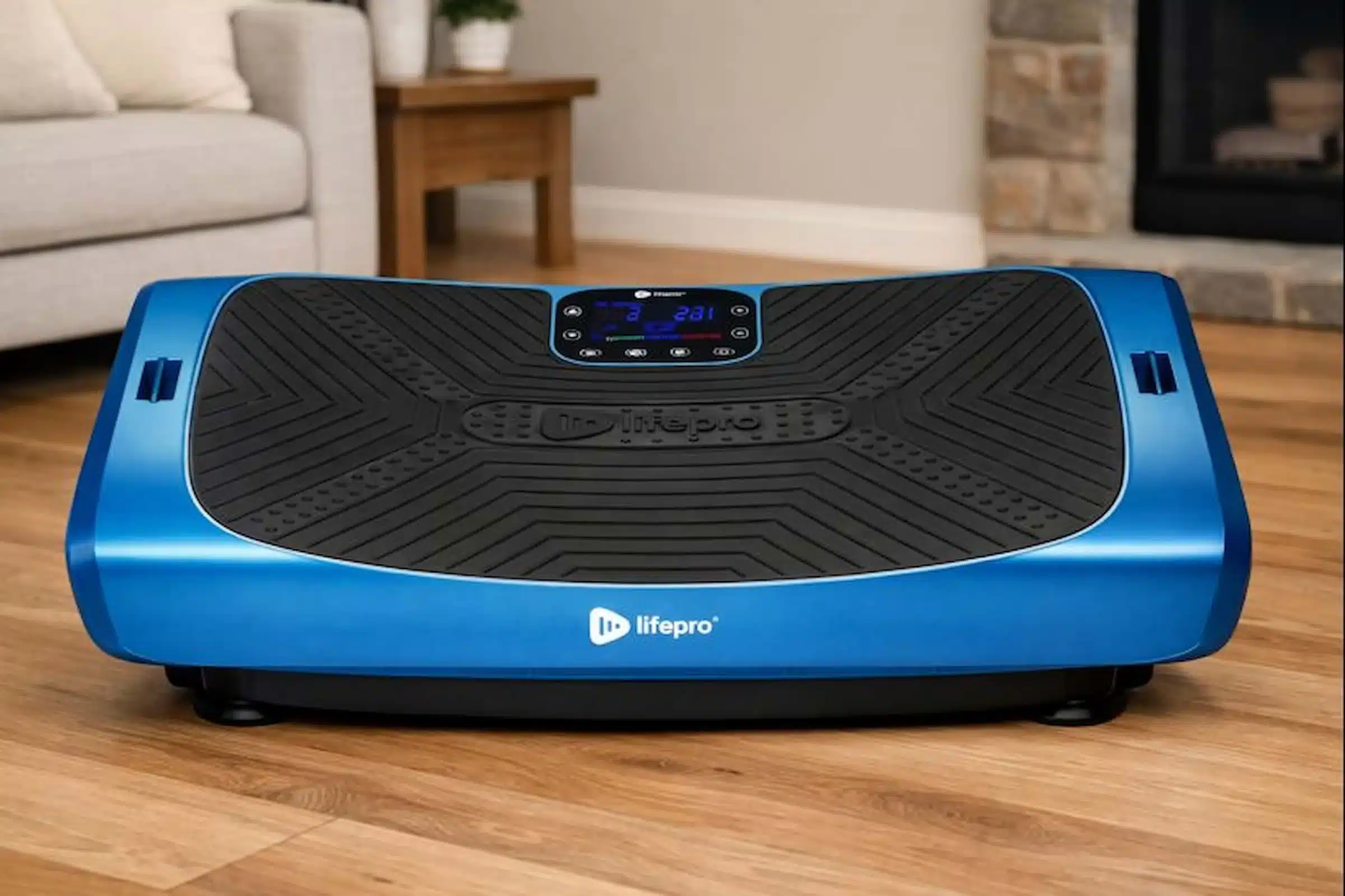 Lifepro Rumblex 4D Pro vibration plate Lifepro Rumblex 4D Pro vibration plate on a living room floor