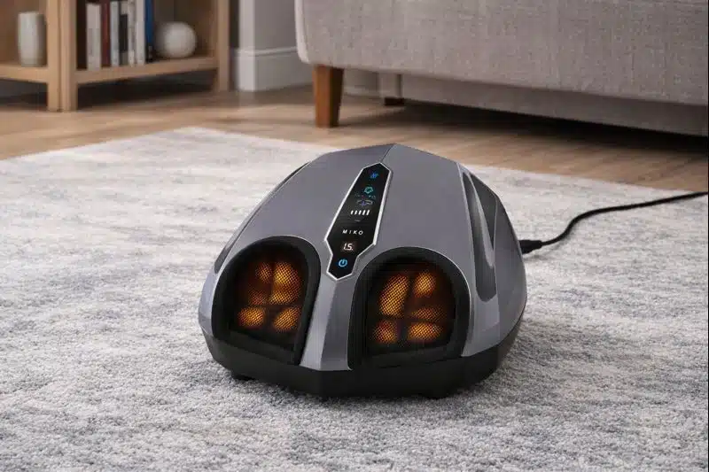 MIKO Shiatsu Foot Massager MIKO Shiatsu Foot Massager on a rug in a sitting room