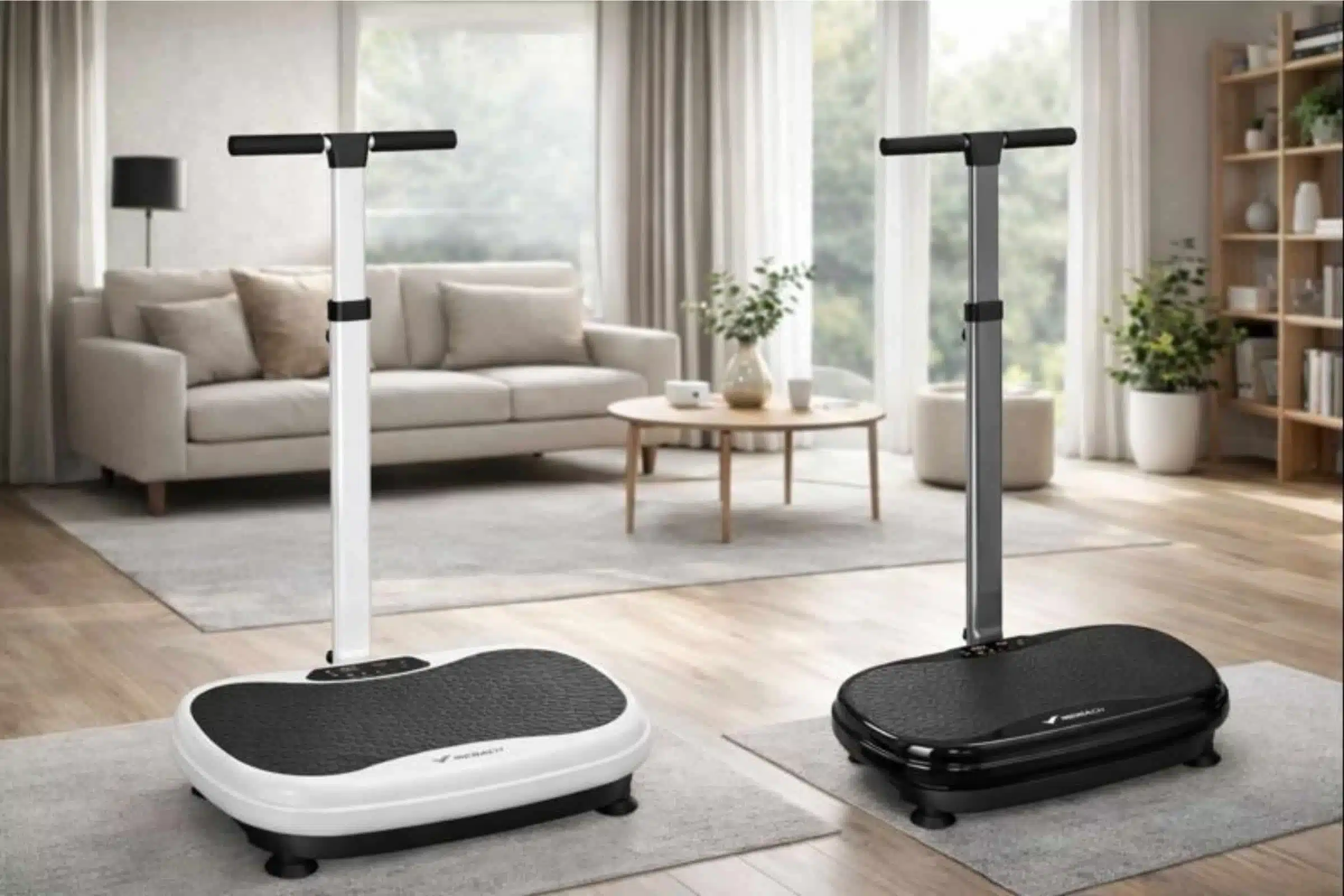 MERACH Vibration Plate V44 comes in two colors MERACH Vibration Plate V44 comes in two colors