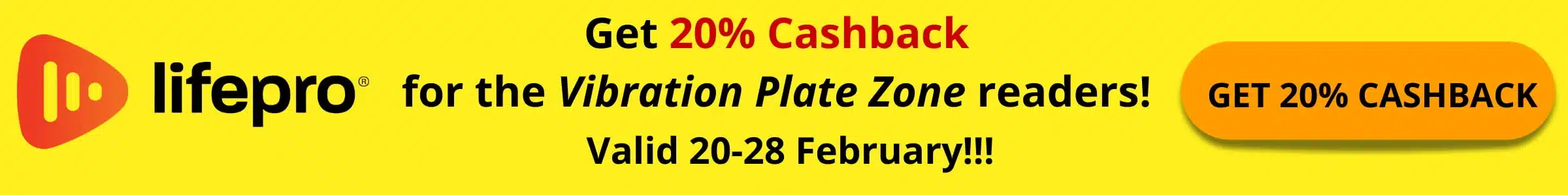 Lifepro 20% Cashback Lifepro 20% Cashback