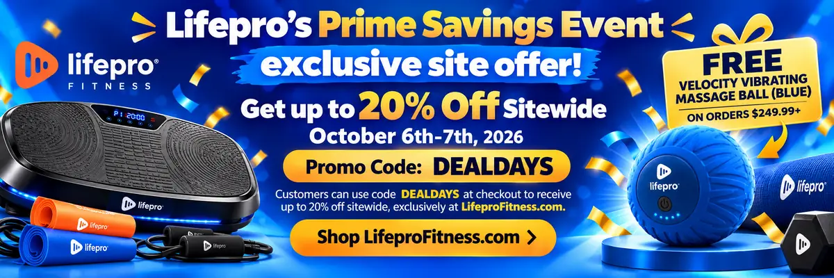 Lifepro Prime Savings Event Banner