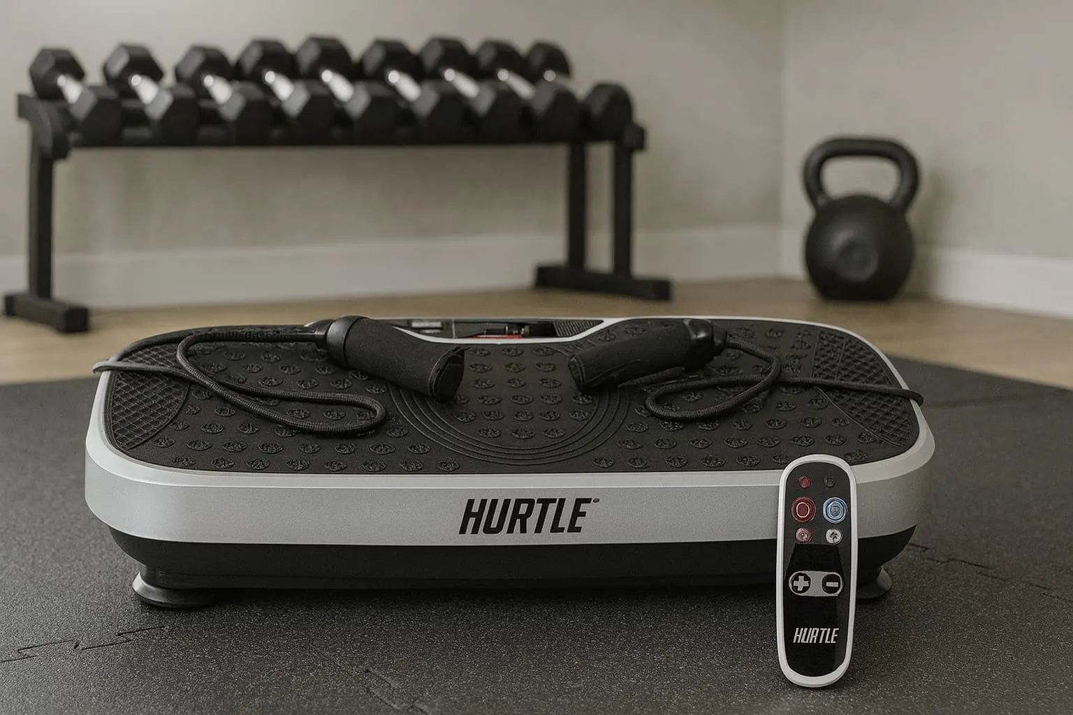 Hurtle Vibration Platform Machine with the remote
