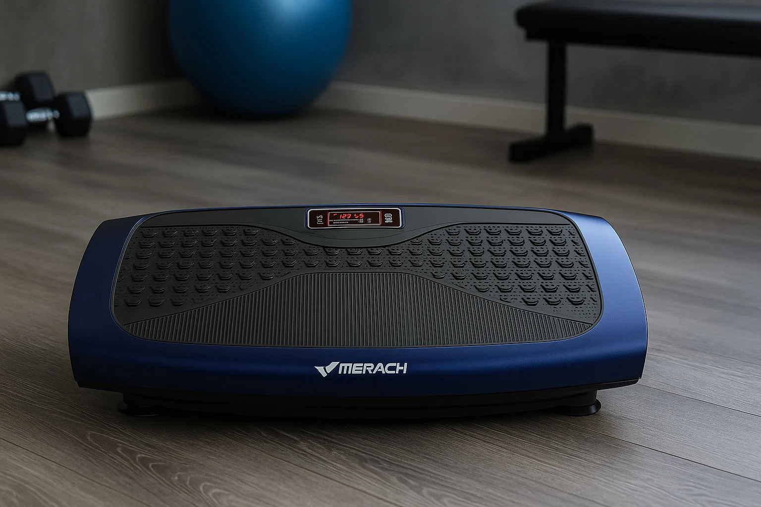 Merach Vibration Plate MR-2489 on the floor of a room
