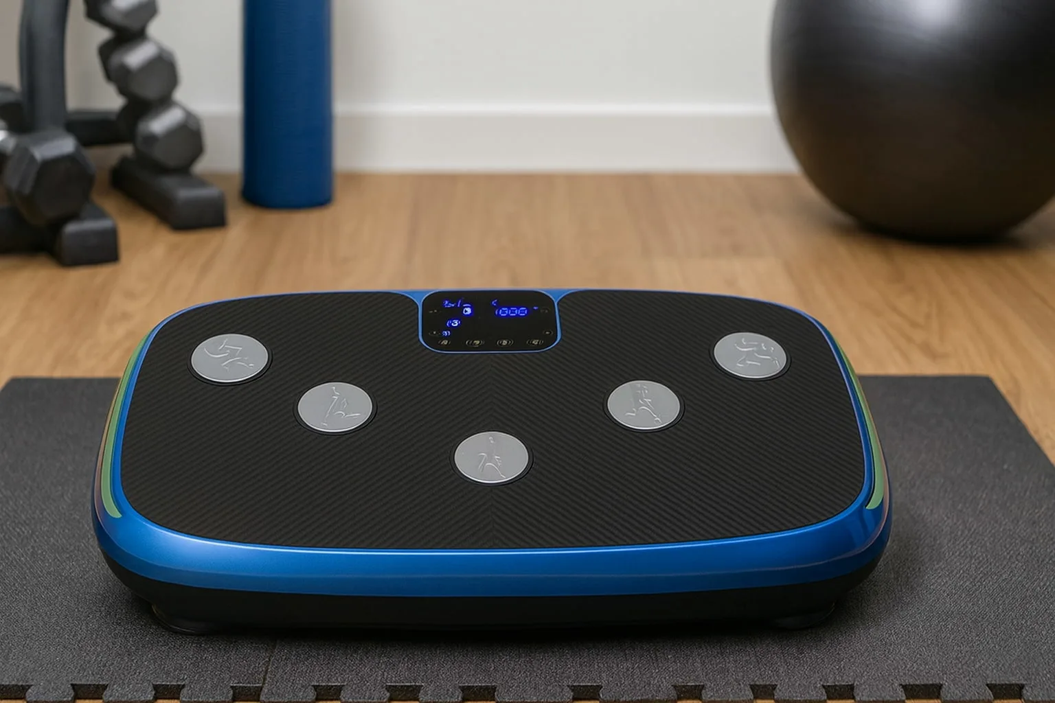 LifePro Vibration Plate Rumblex 4D on the floor