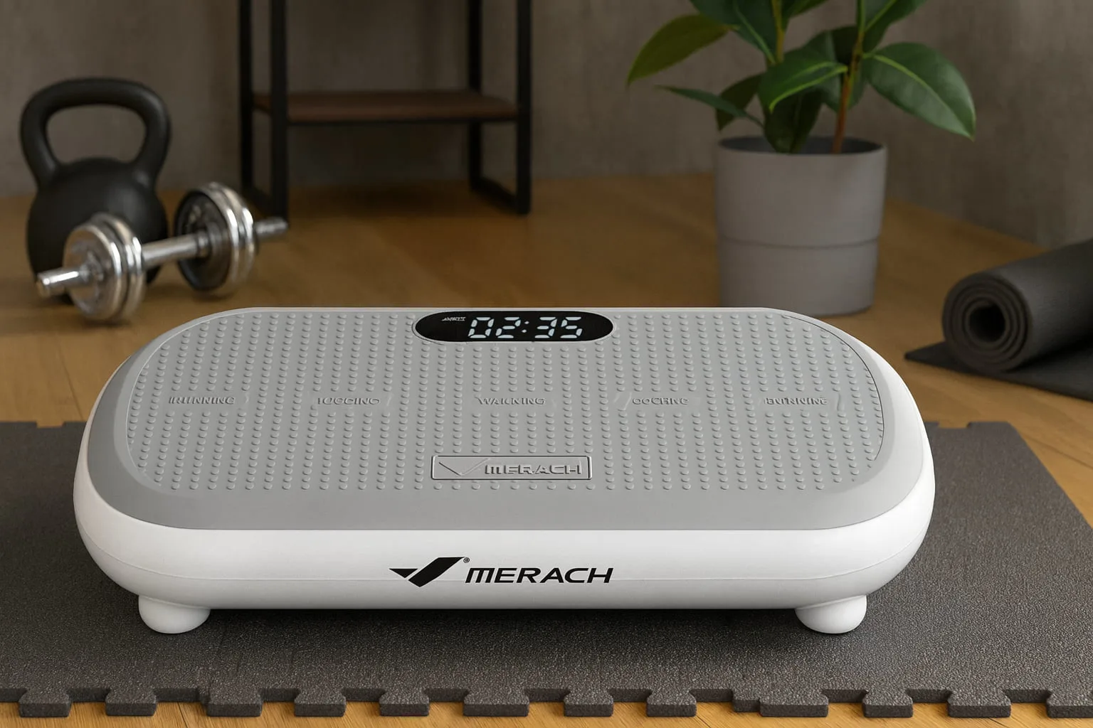 MERACH Vibration Plate Exercise Machine (440 lbs)