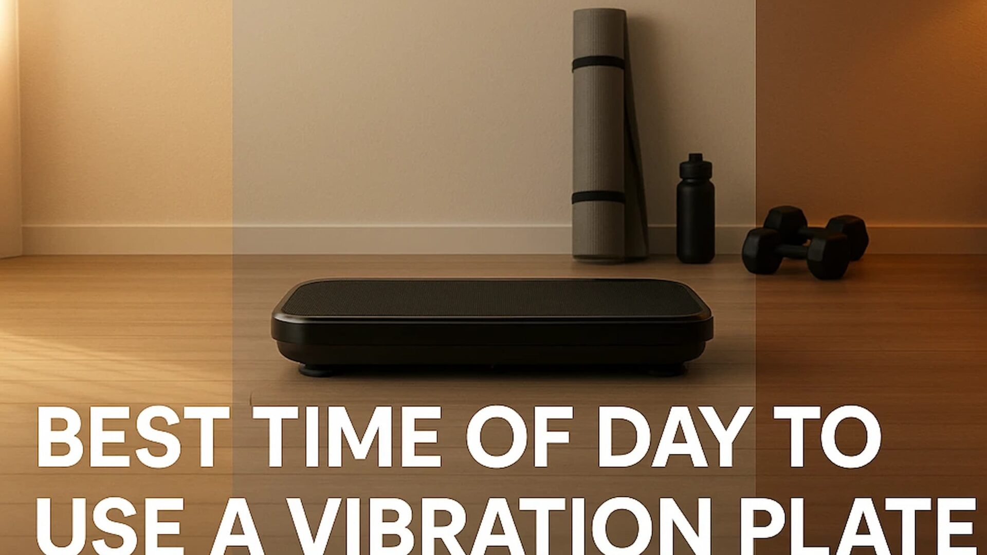 Best Time of Day to Use a Vibration Plate featured image cropped