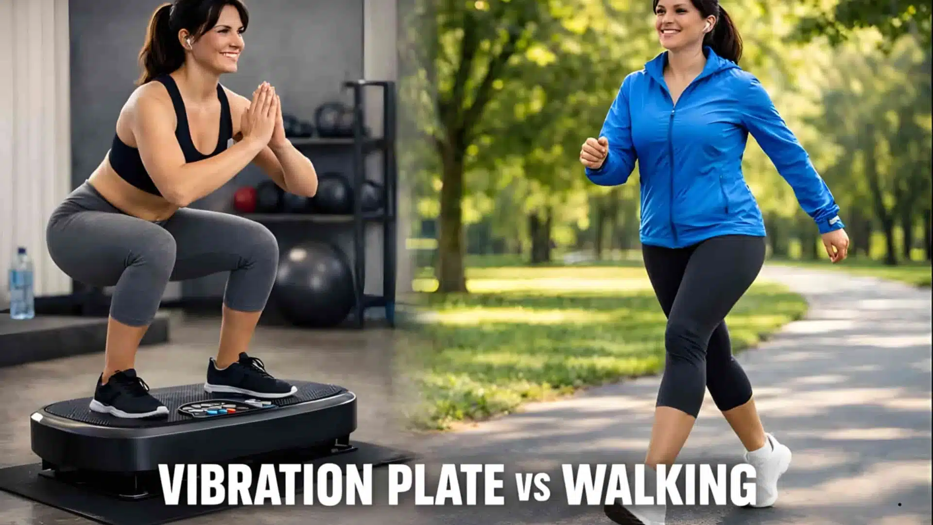 Vibration Plate vs Walking