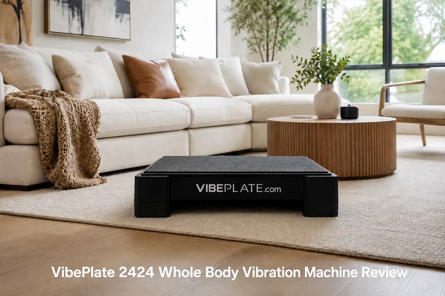 VibePlate 2424 Whole Body Vibration Machine Review Featured Image