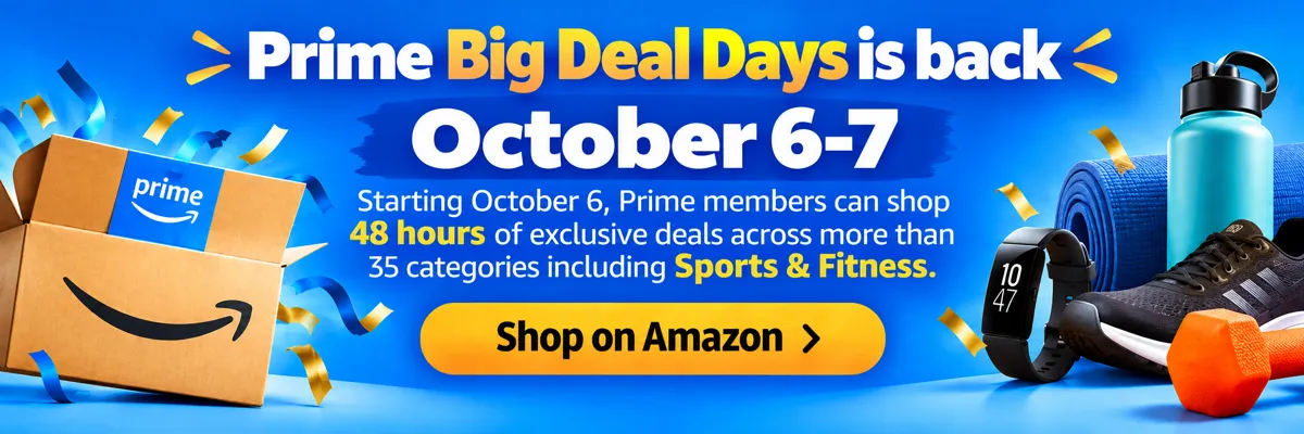 Amazon Prime Big Deal Days - Sports and Fitness deals